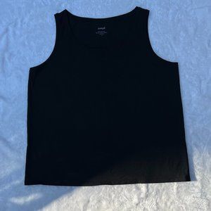 4 for $20. Pure Jill Black Sleeveless Easy Tank top size L.